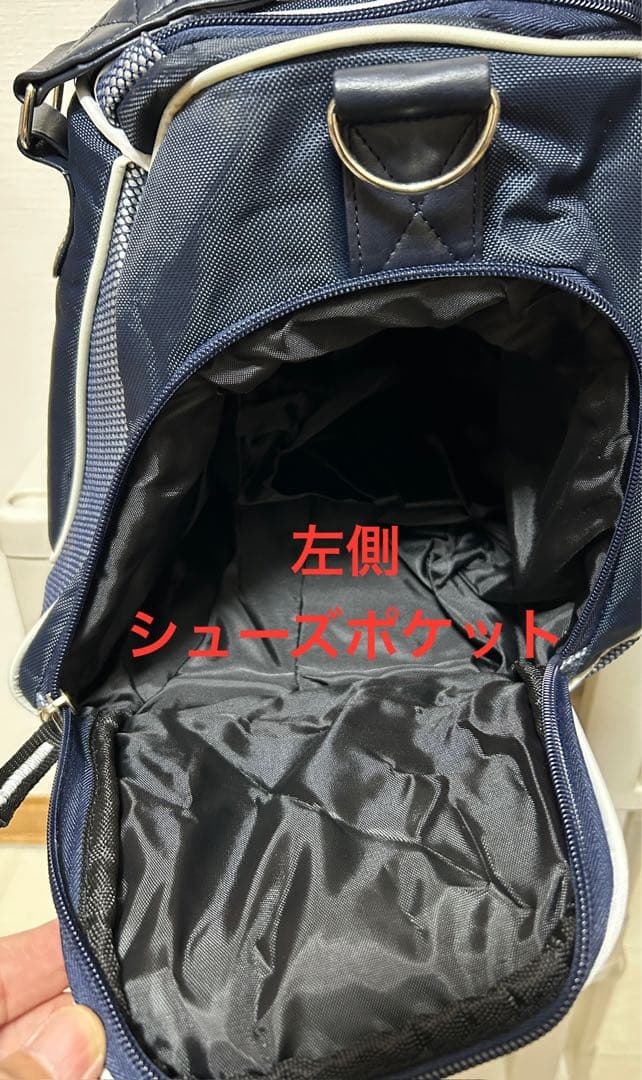 【激レア・非売品】ゴルフキャディーバッグシンハネイビーゴルフバッグ傘3点セット