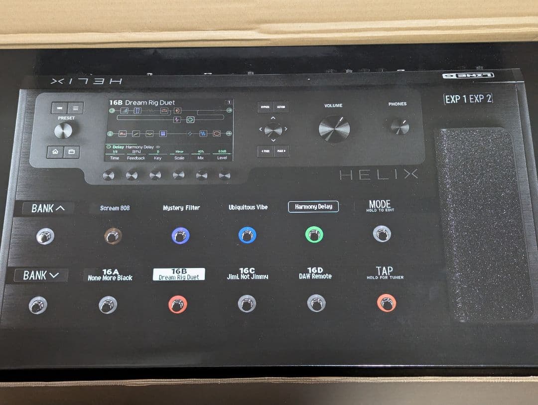 M*Y様 Line 6 ( ライン6 ) Helix Floor マルチエフェク