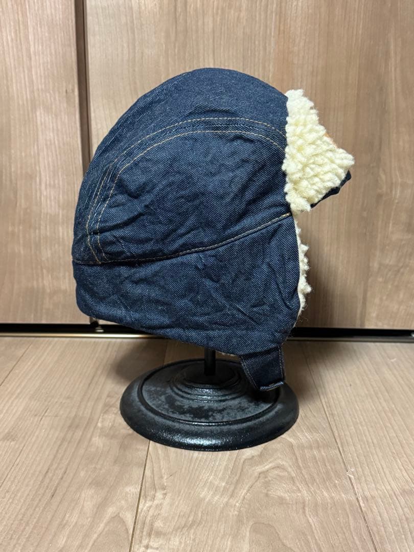 Lynch silversmith フライトキャップ　デニム