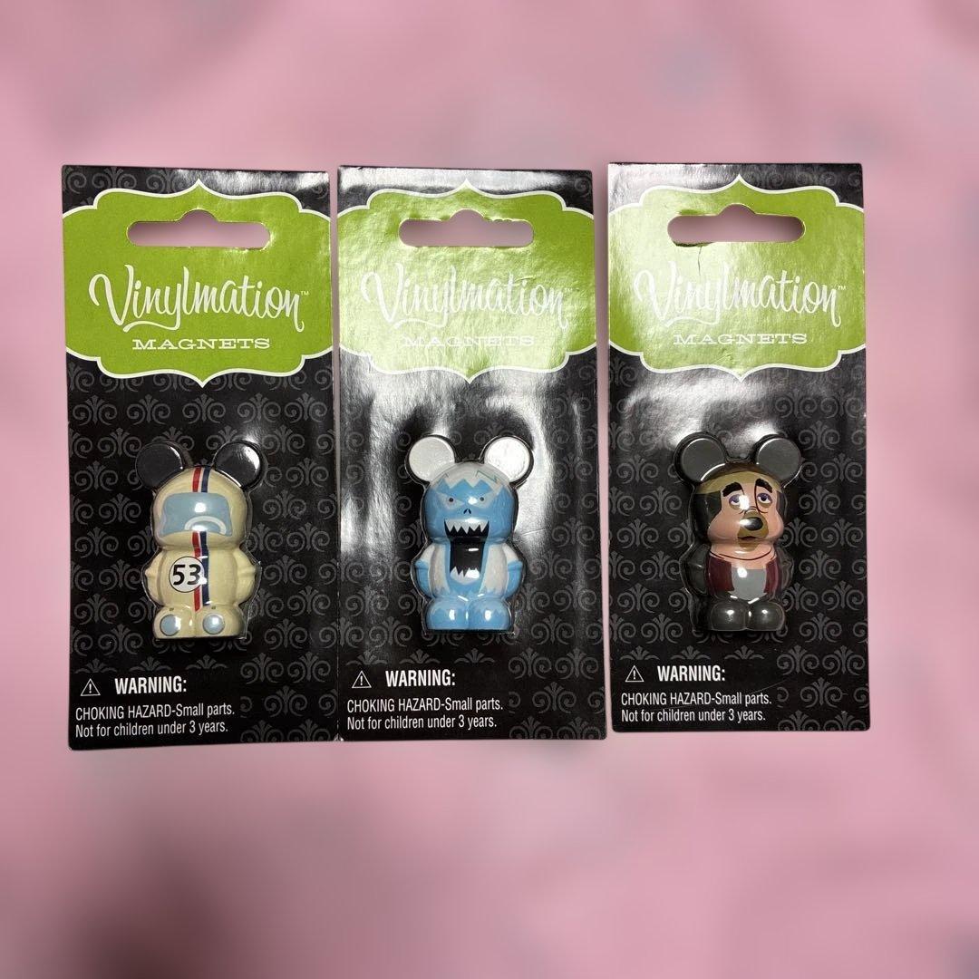 ディズニー バイナルメーションシリーズ マグネット3点セット