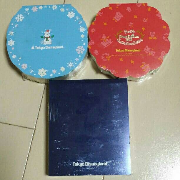 ☺新品・未開封☺★Disney★レトロブロックメモ★3点セット★