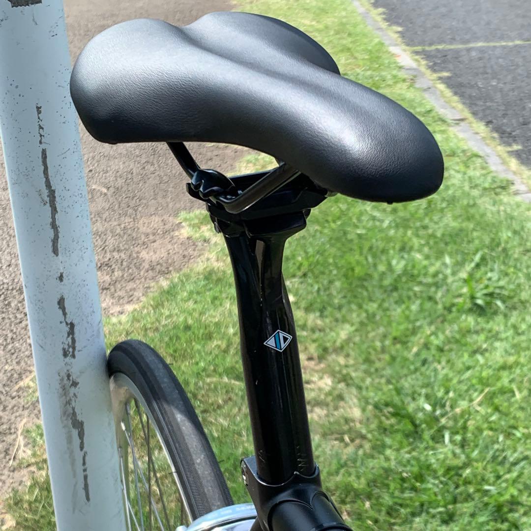 【完成車】MAKINO シングルスピード 固定 競輪 ピスト ブラック NJS