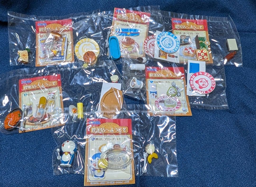 ドラえもん 喫茶店へようこそ ミニチュアセット リーメント ぷちサンプル