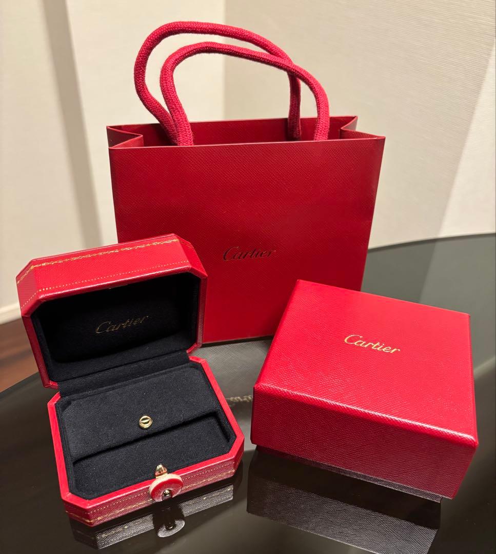 Cartier シングル LOVEピアス(片耳用) イエローゴールド