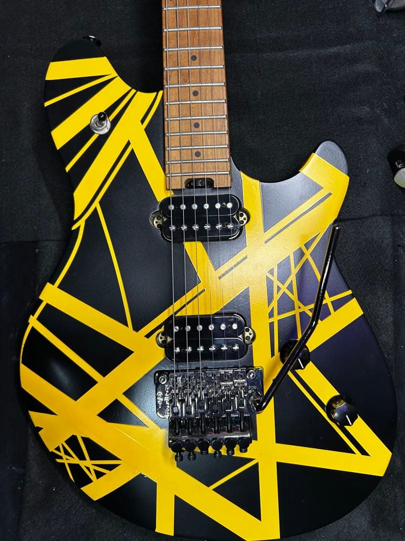 EVH Wolfgang STD.をベースにbumblebeeリフィニッシュ！