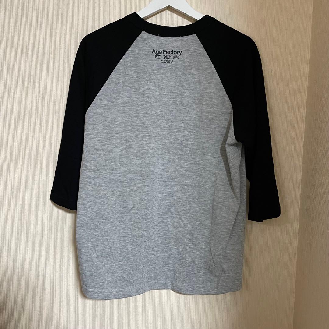 Age Factory ラグラン Tシャツ Lサイズ