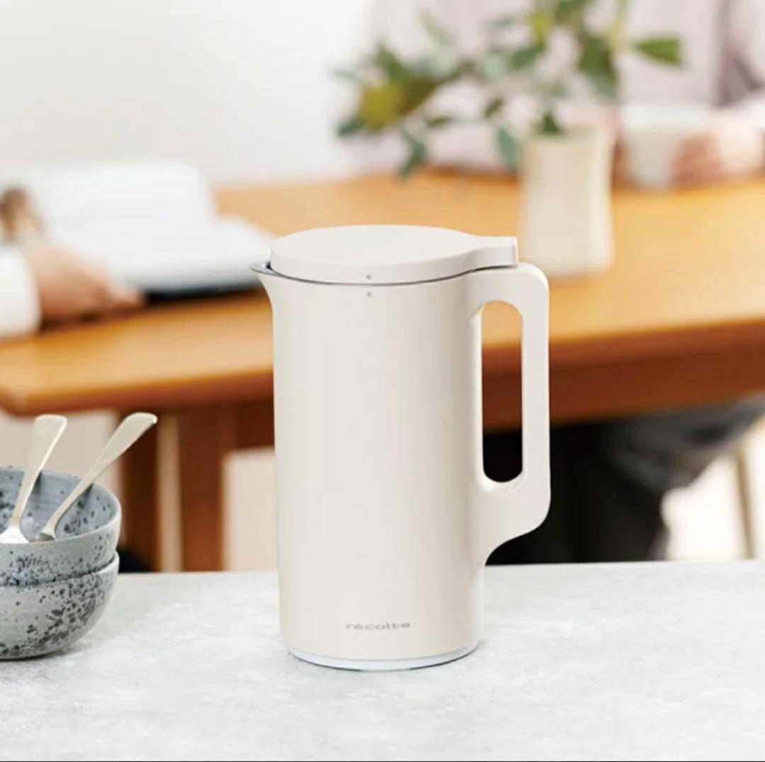 【未使用】recolte レコルト 自動調理ポット クリームホワイト 白