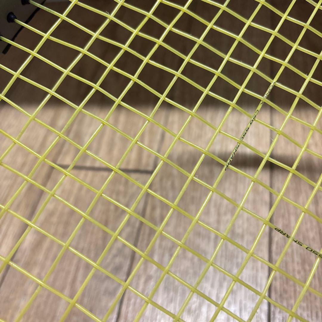 YONEX オーバーサイズラケット ブラック/イエローボルトレイジ8V 新カラー