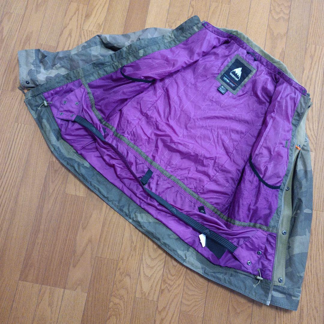 バートン　スノボーウェア　迷彩 メンズ　S　ジャケット