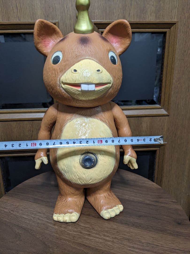 快獣ブースカ（イヌクマ）ソフビフィギュア特大サイズ