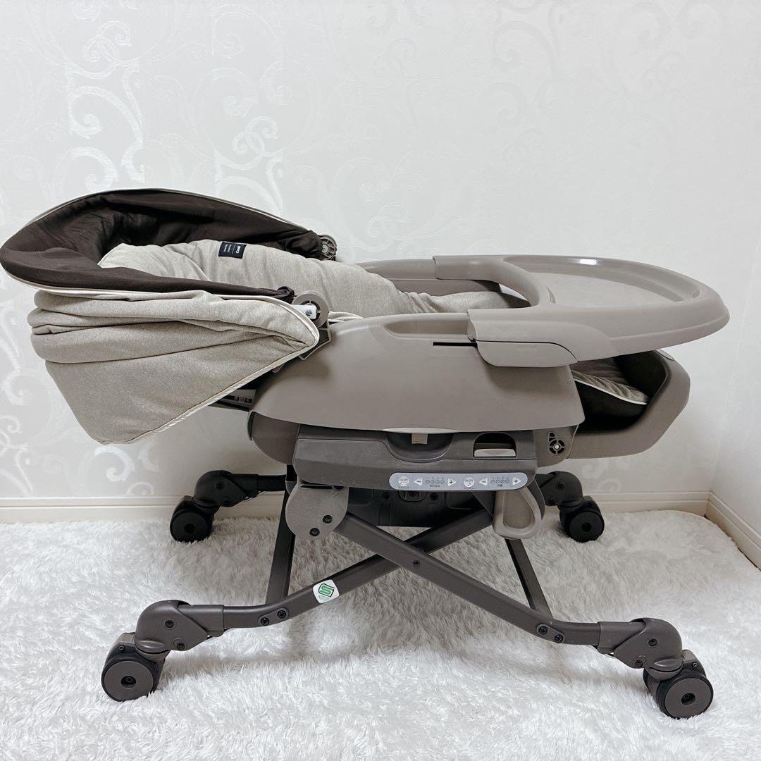 【美品】コンビ ネムリラ AT BEDi 電動 ハイローチェア オートスイング