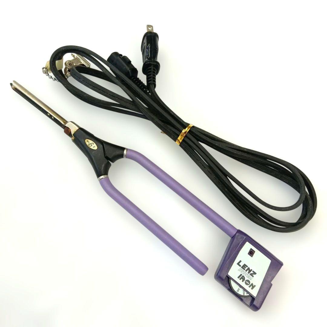 Lenz 　レンツ　6ミリ　ヘアアイロン温度調整付き パンチパーマ　理容 ニグロ