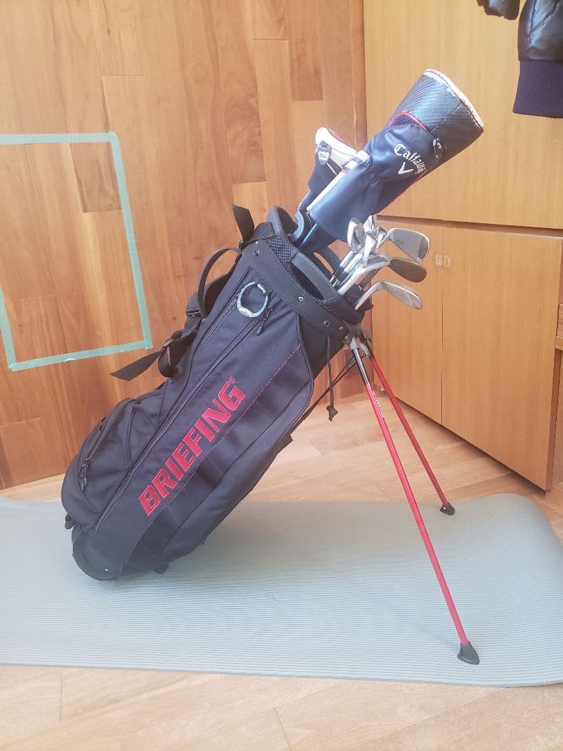 BRIEFING スタンドゴルフバッグ 黒