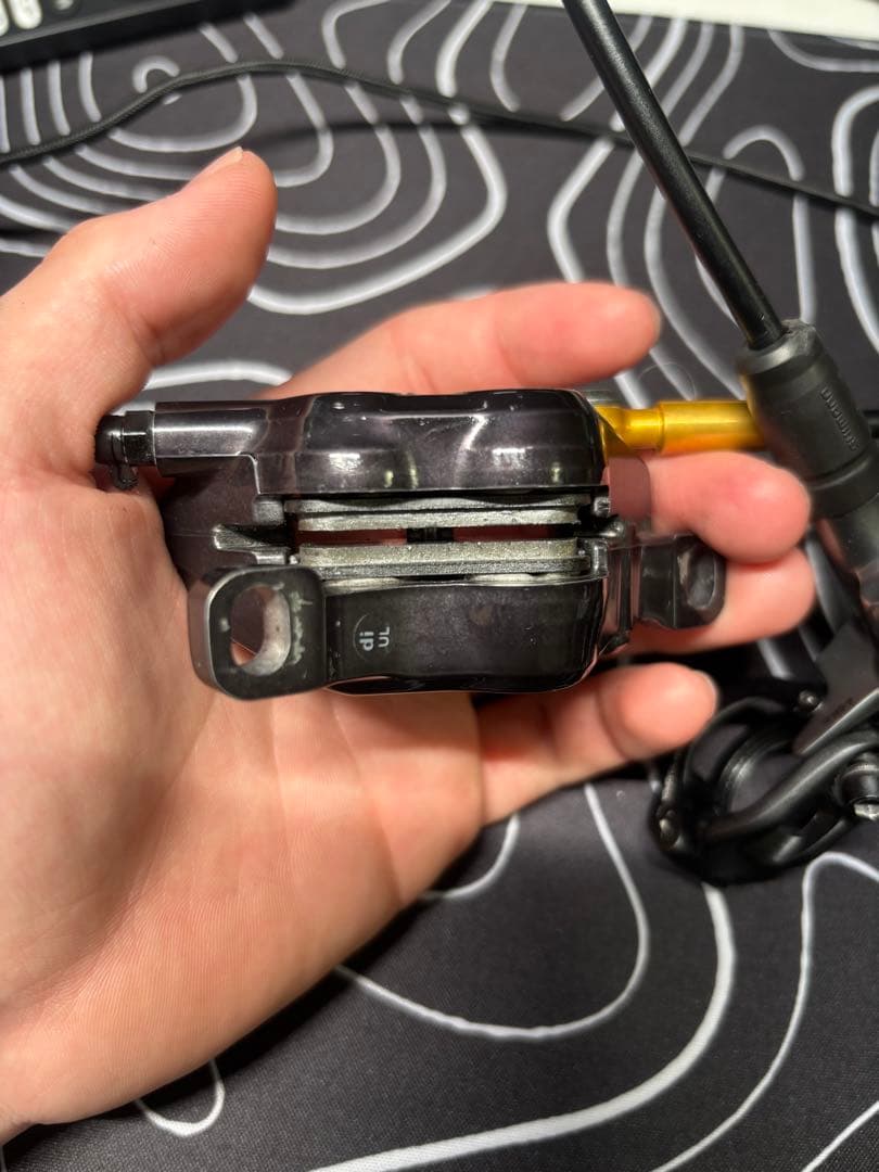 シマノXTRブレーキ （右後ろブレーキ）XTキャリパー