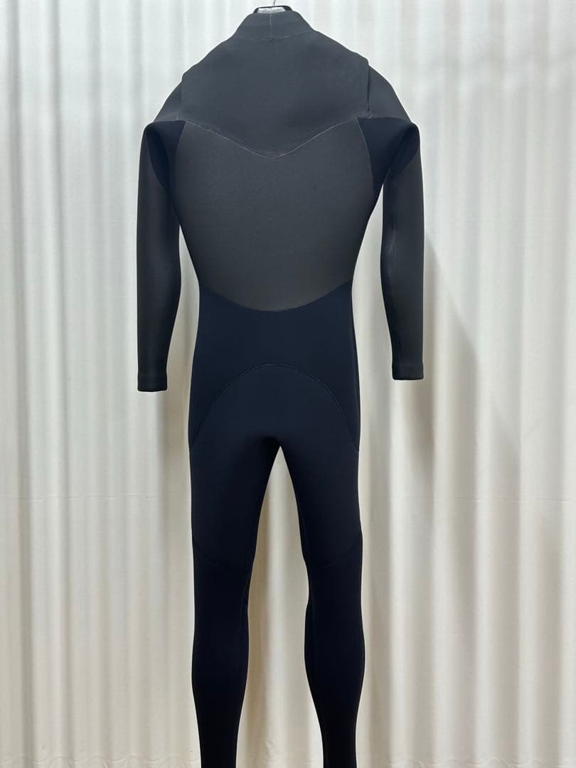 セミドライ　オールブラック　5/3mm M, ML,L,XL チェストジップ