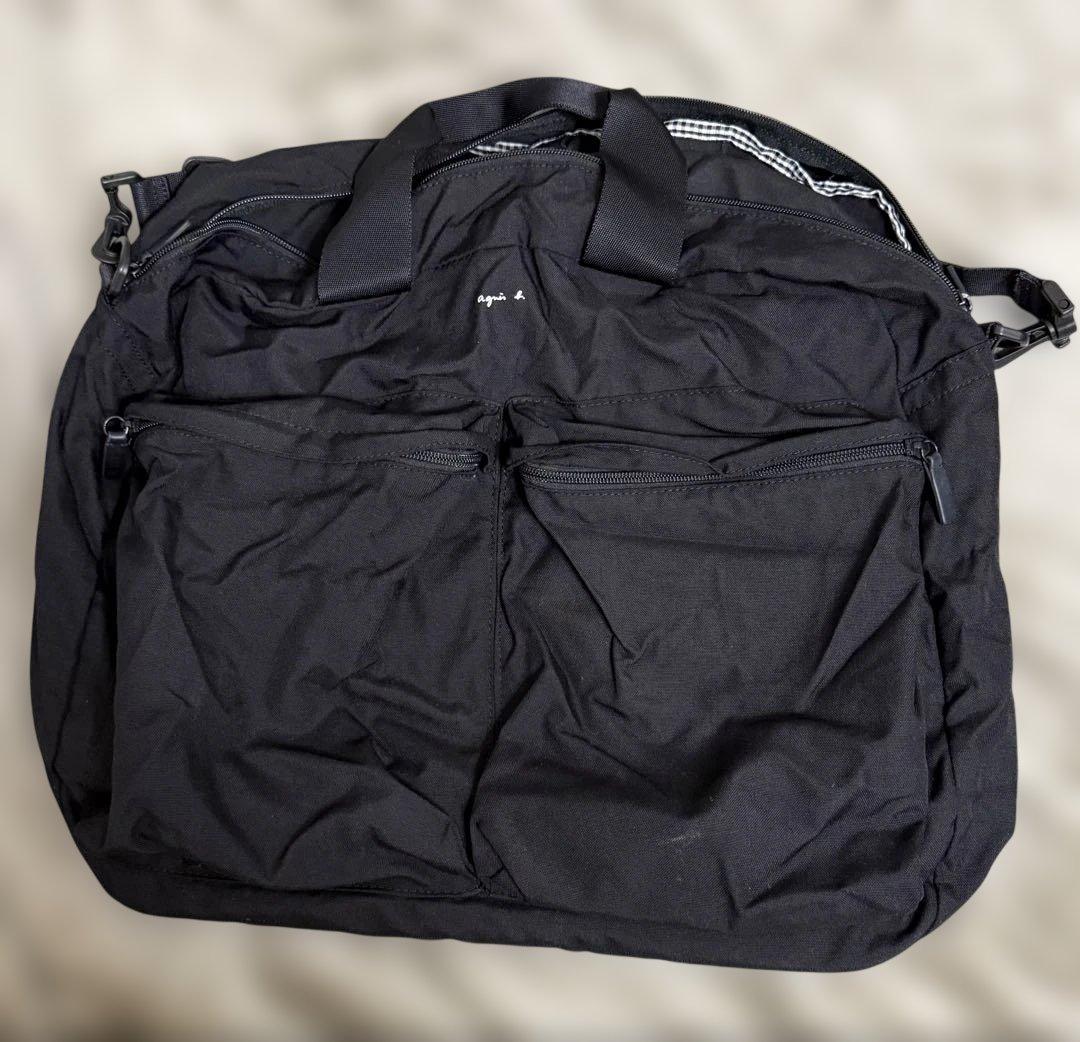 アニエスベー　ボストンバック