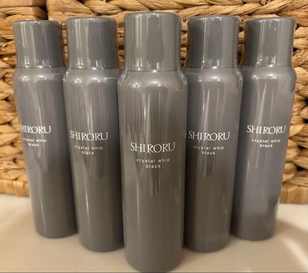 SHIRORUクリスタルホイップブラック　５本