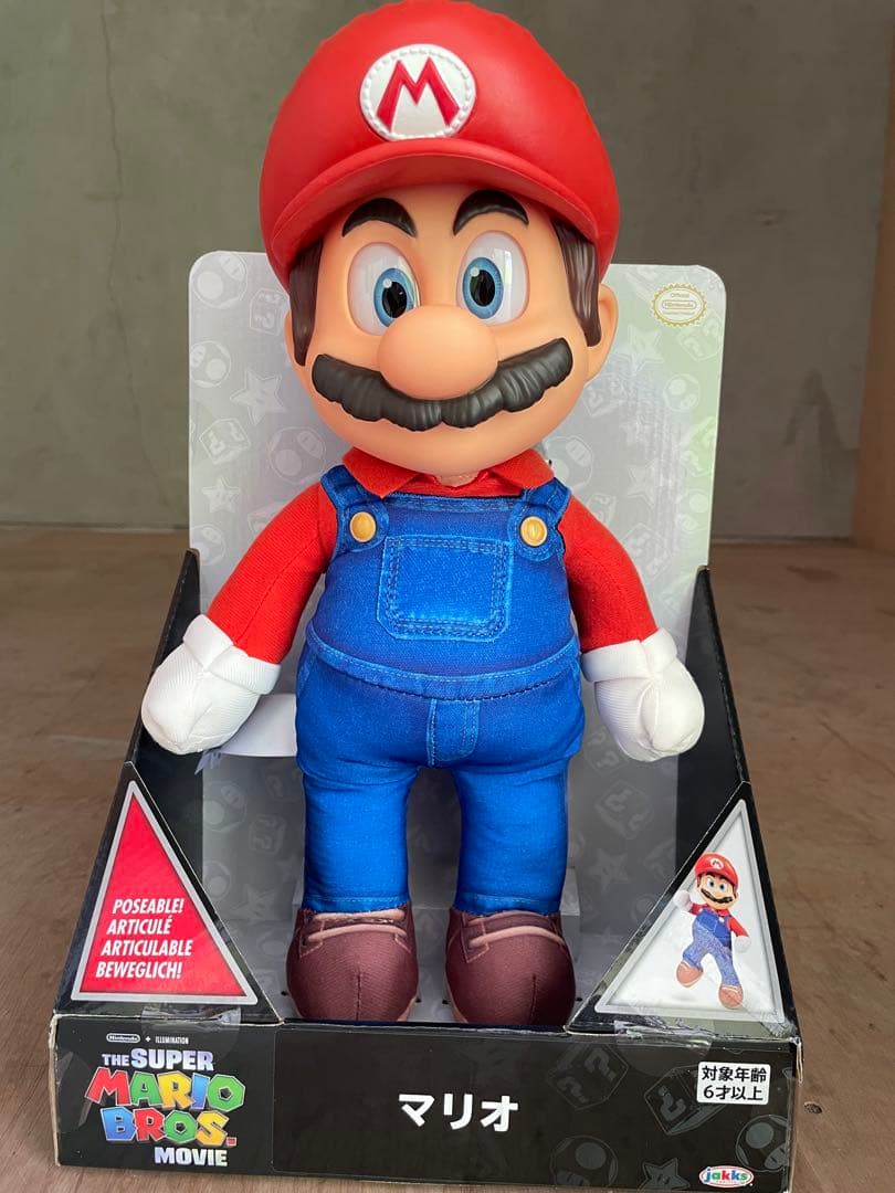 スーパーマリオブラザーズ 映画 フィギュア マリオ ルイージ セット