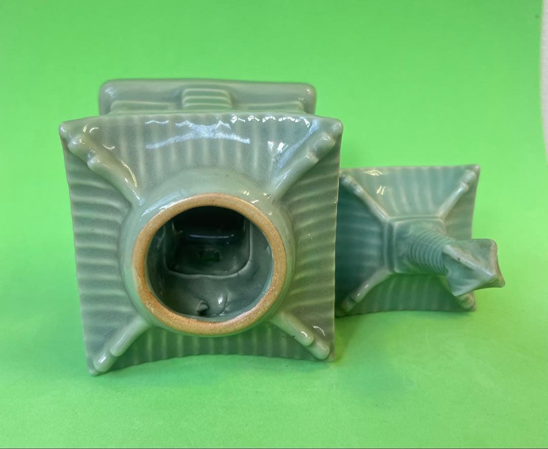 陶器製 二重塔 約21cm