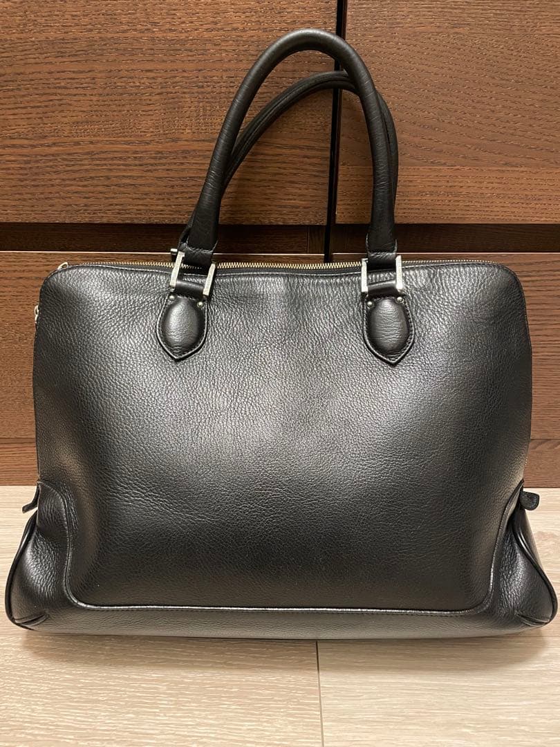 ペッレモルビダ Maiden Voyage シュリンクレザー ビジネスバッグ 黒