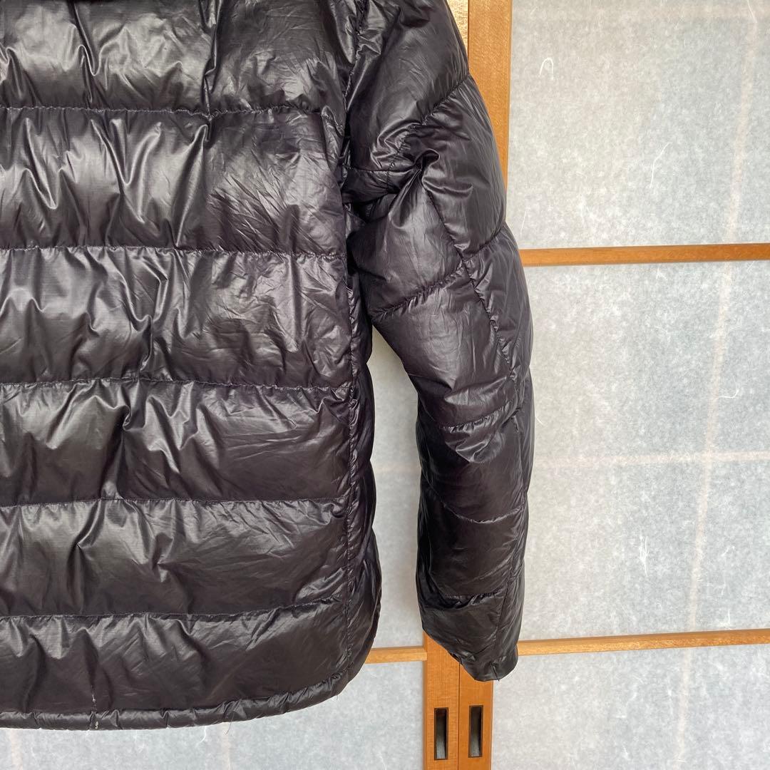 mont-bell モンベル アルパイン ダウン パーカ S ブラック 補修あり