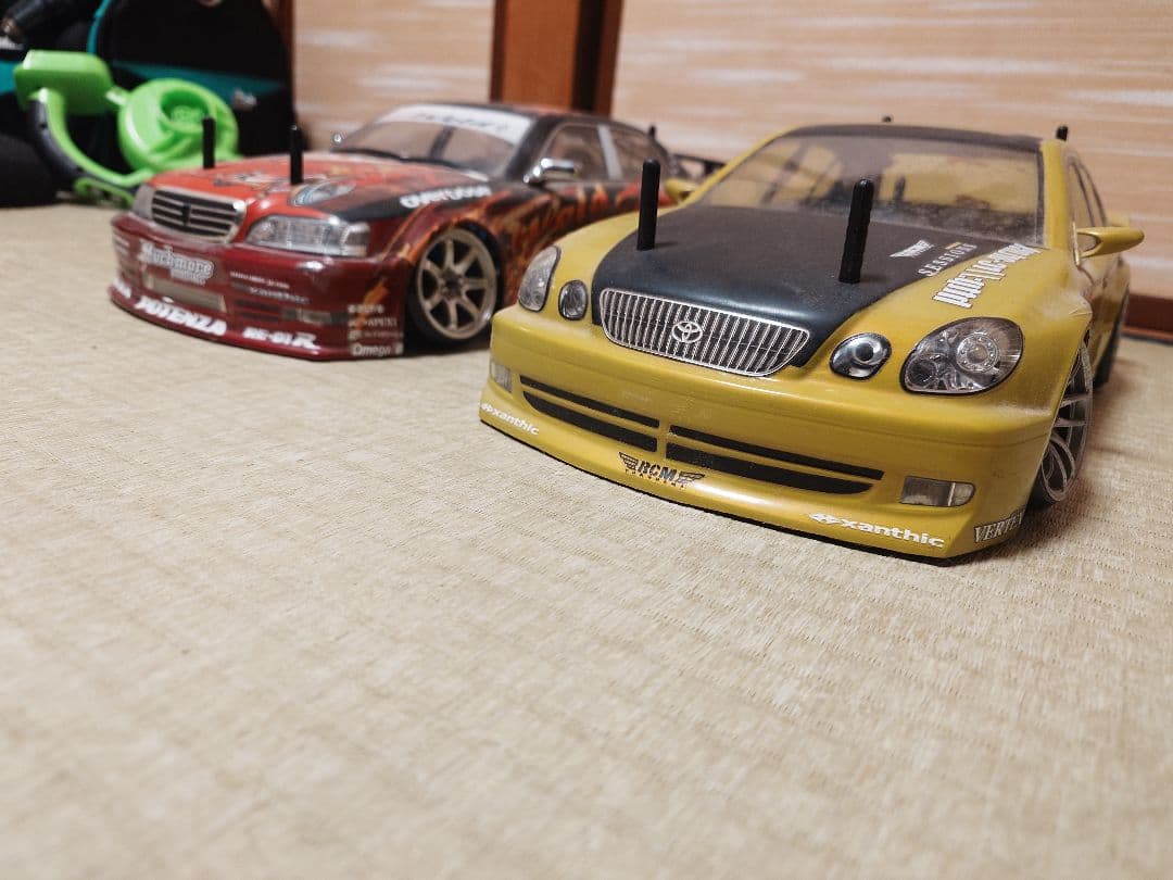 ドリフトラジコン引退品一式TAMIYA　TA05VDFフルオプション2台メカ付き