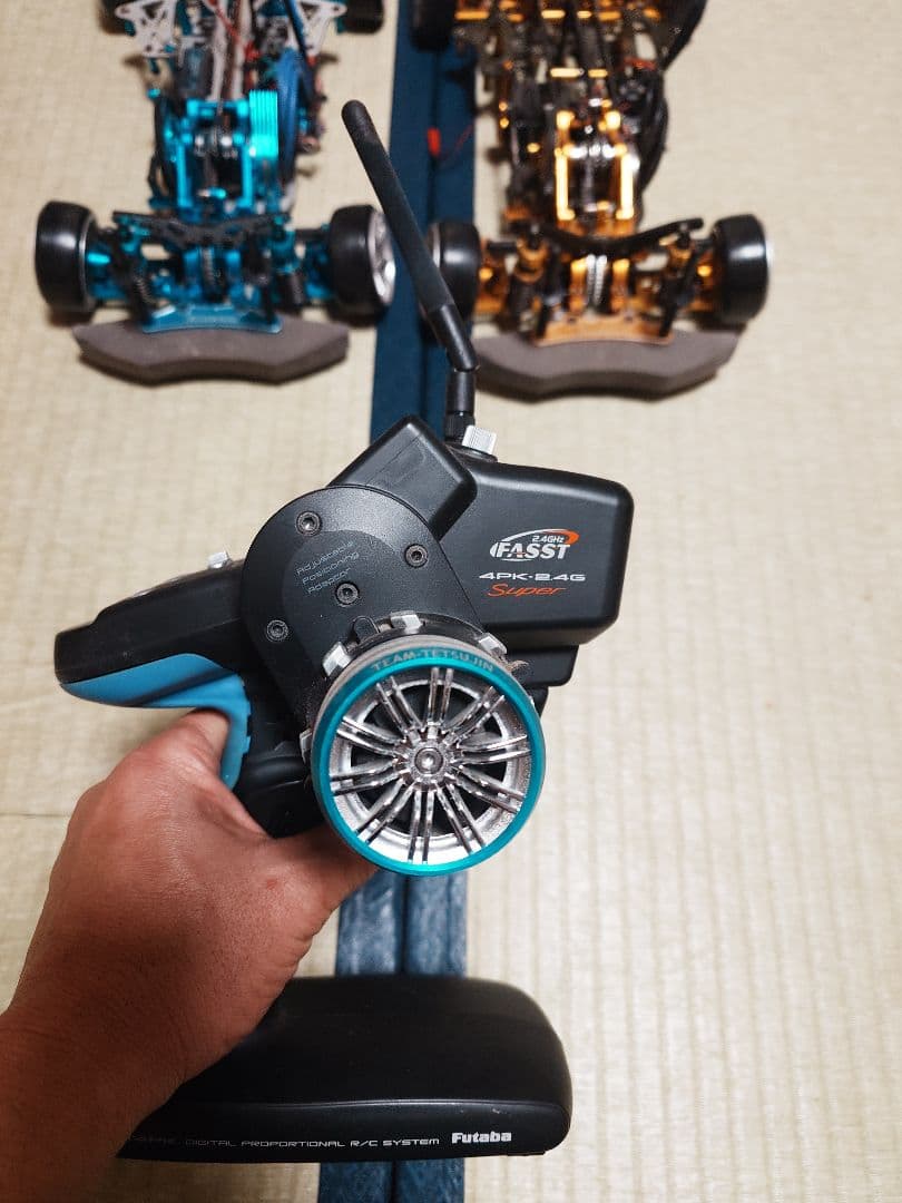 ドリフトラジコン引退品一式TAMIYA　TA05VDFフルオプション2台メカ付き