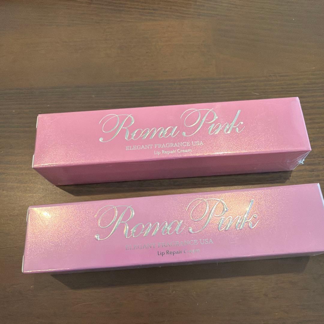 ローマピンク/リップ　アフタークリーム2本