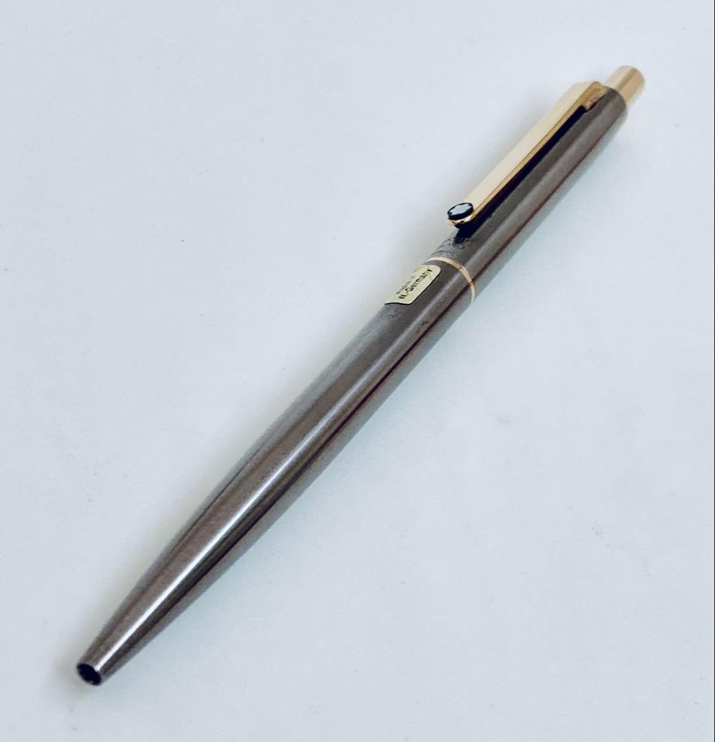 西ドイツ製◆モンブラン 高級ボールペン Sライン チタン MONTBLANC