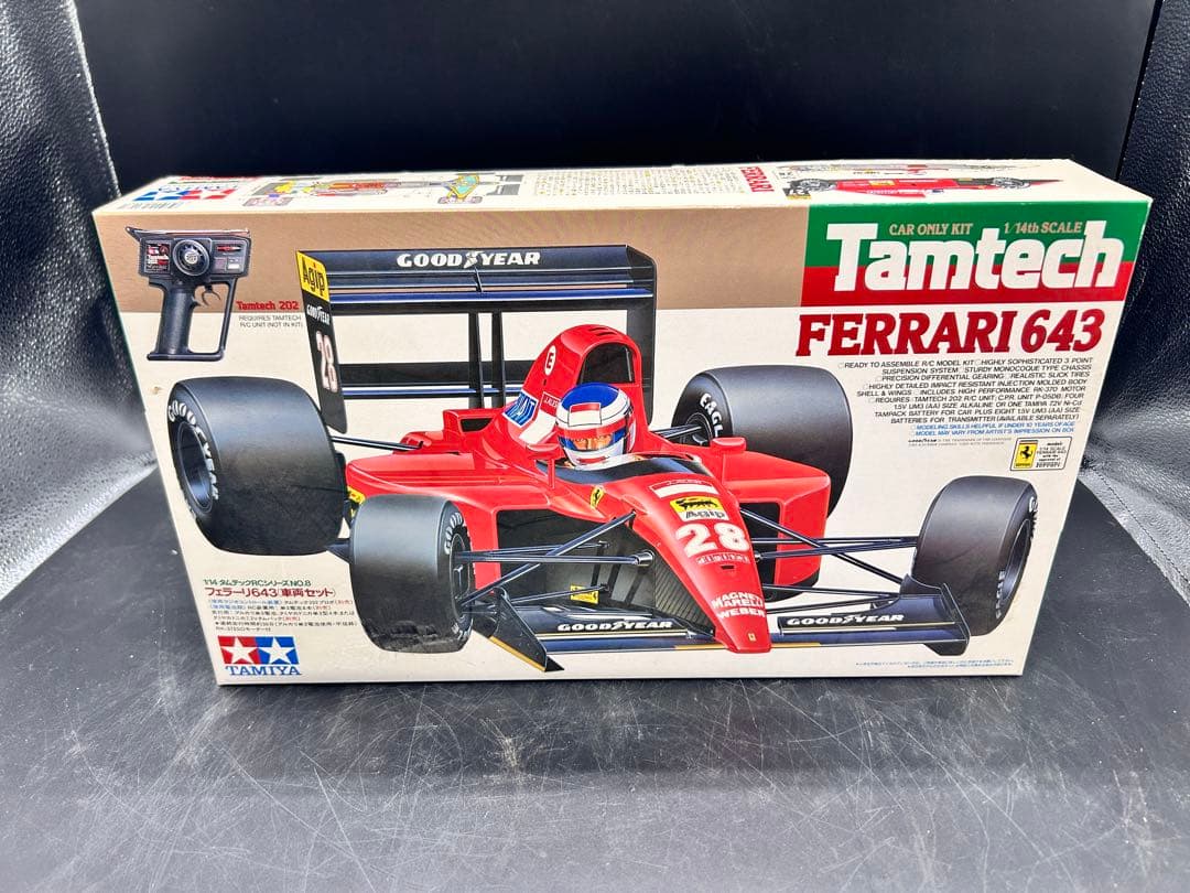 1/14 タムテックRCシリーズ No.8フェラーリ643 組み立てキット現状品