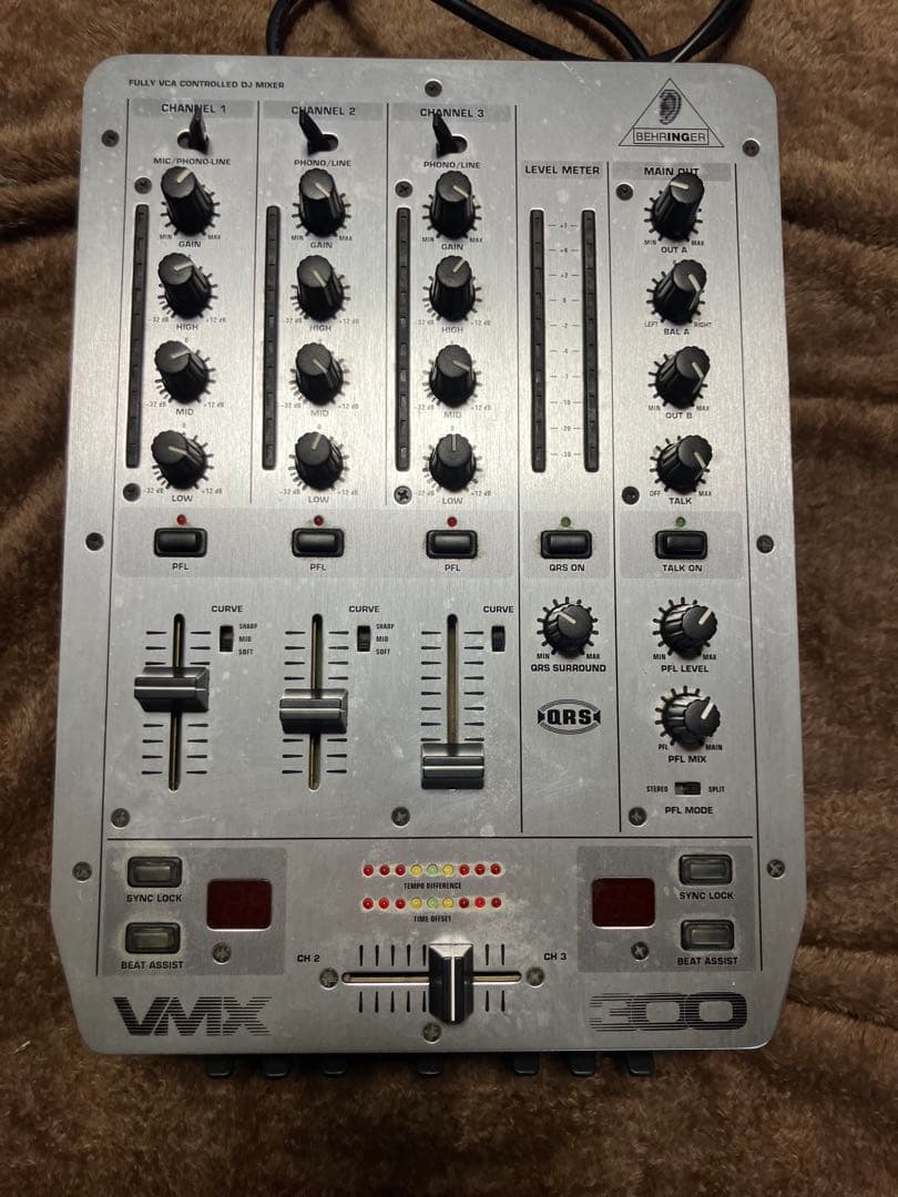 Technics SL-1200MK3Dターンテーブル2台　ミキサーVMX300