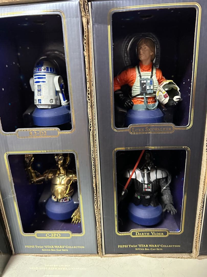 値下げ　スターウォーズSTARWARS サウンドビッグキャップコンプリート希少