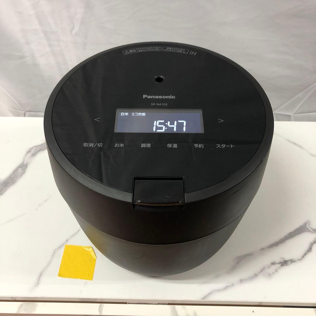 【美品】パナソニック　圧力IHジャー炊飯器　SR-NA102　2023年製　D
