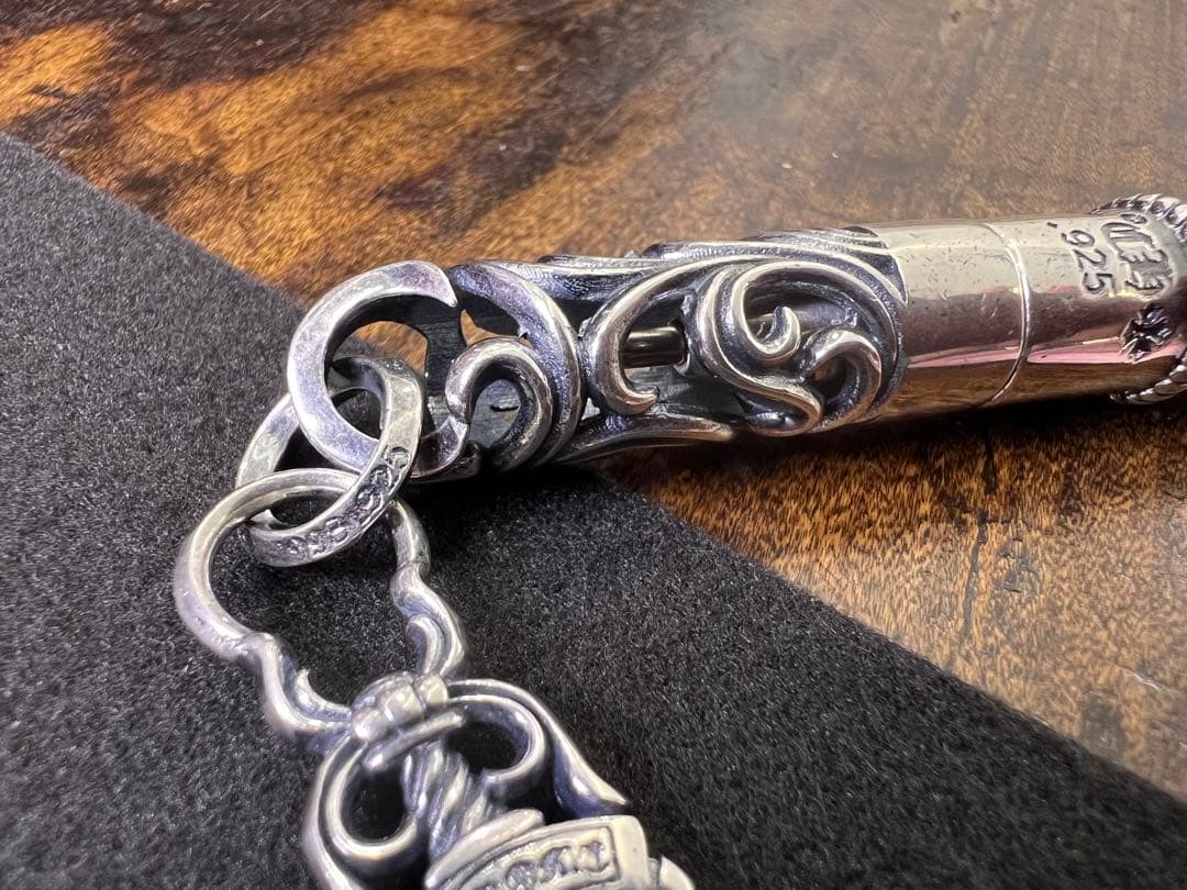 S925刻印有：重厚シルバーペンダントとしても使えるペン　SZB007