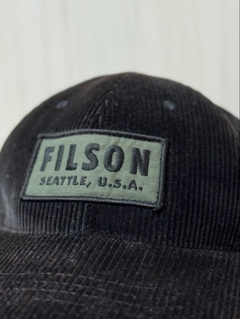 フィルソン コーデュロイキャップ