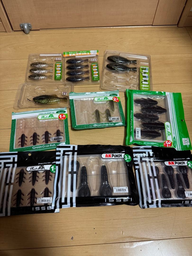 バス釣り引退セット ワームセット 150点以上