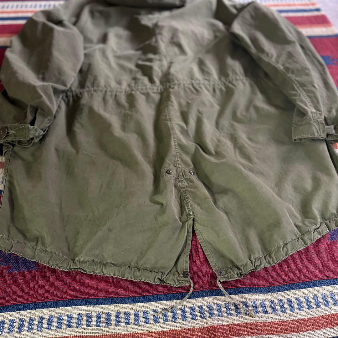 ろ*ん様 50s 米軍実物 M-51 フィッシュテールパーカー 最初期ウールポケ