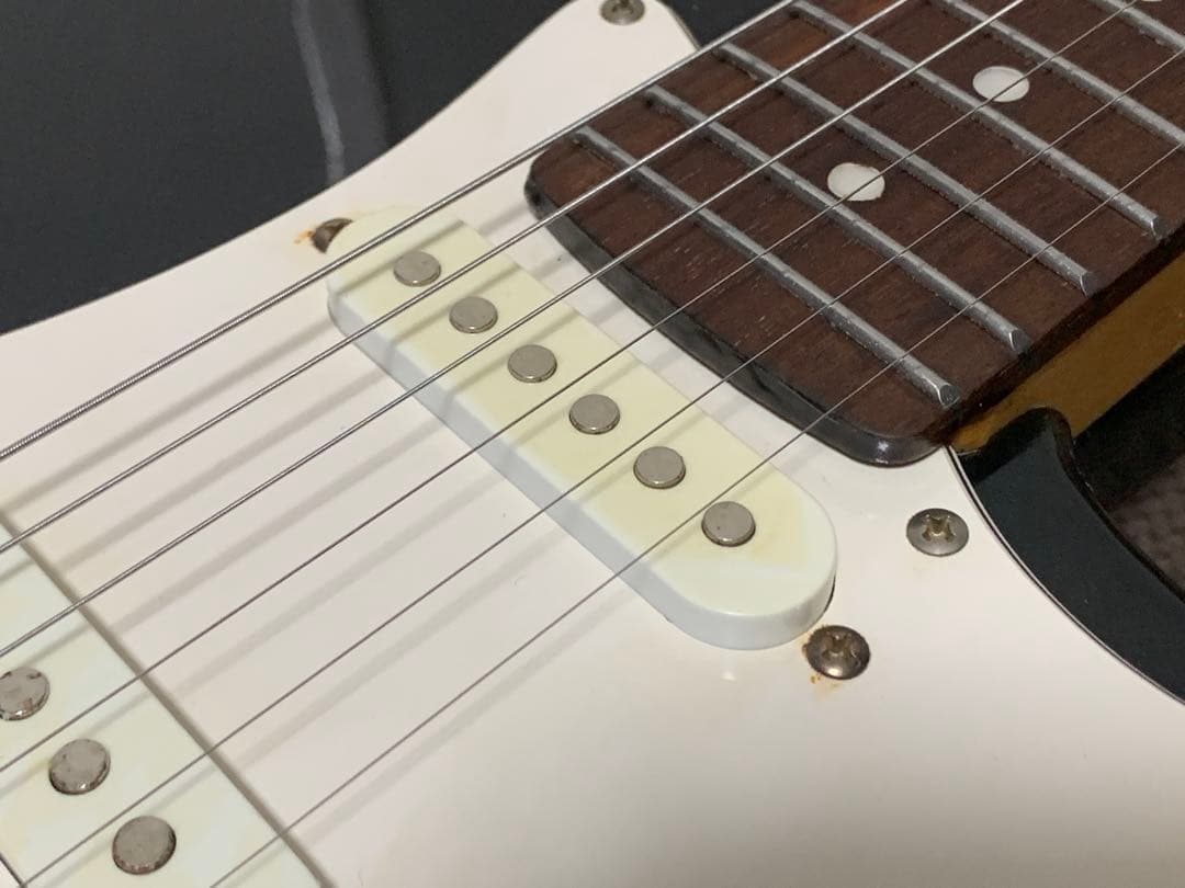 busker's バスカーズ ストラトキャスター ストラト ST 黒 ジャンク