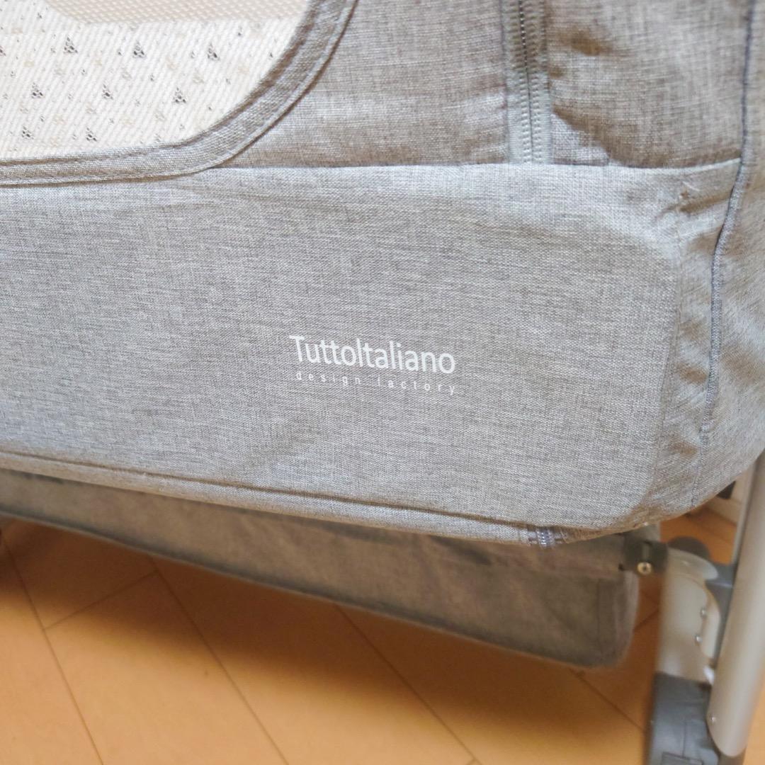 【美品】ベビーベッド TUTTO ITALIANO「アニーナ」