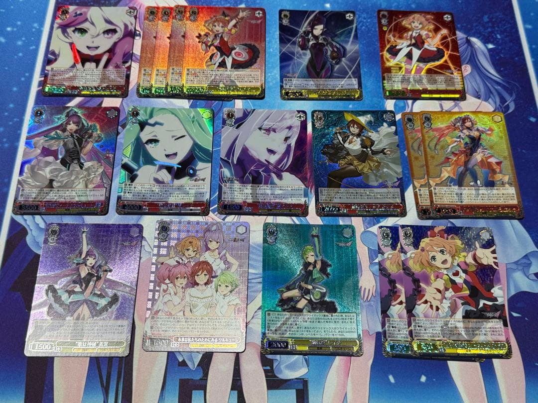 ヴァイス　マクロスΔ デッキ　フルホイル　調整パーツ付き