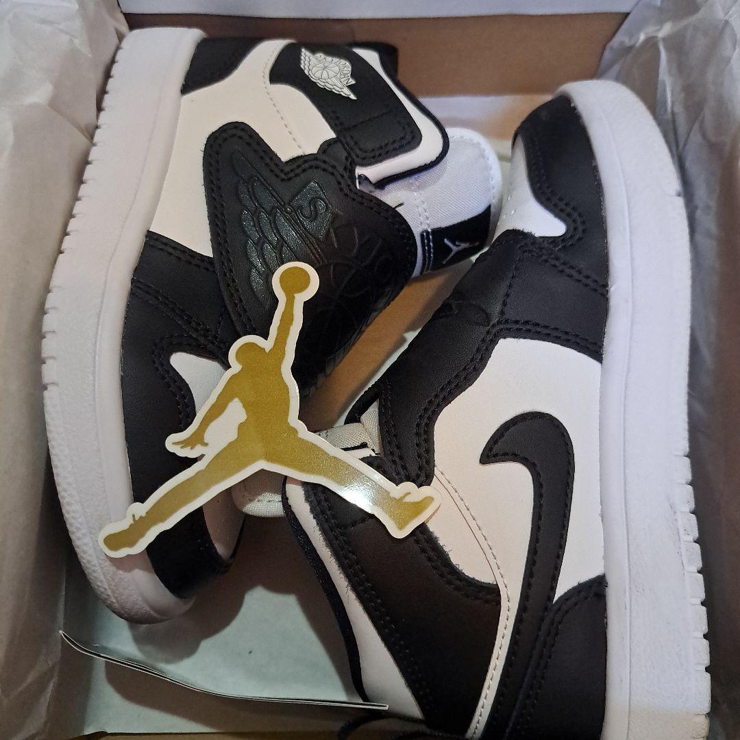 Sky Jordan 1 (PS) ブラック/ホワイト12C/ １８cm