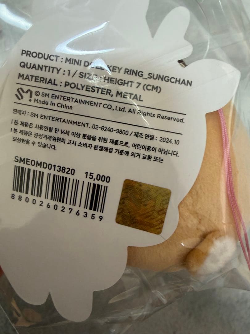 RIIZEソンチャン　ペンライトカバー　ミニドールキーリング　アクキー