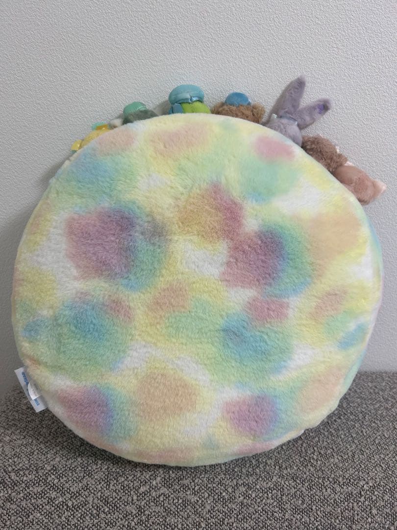 最安値　ダッフィー クッション カラフルハピネス　ダッフィー＆フレンズ