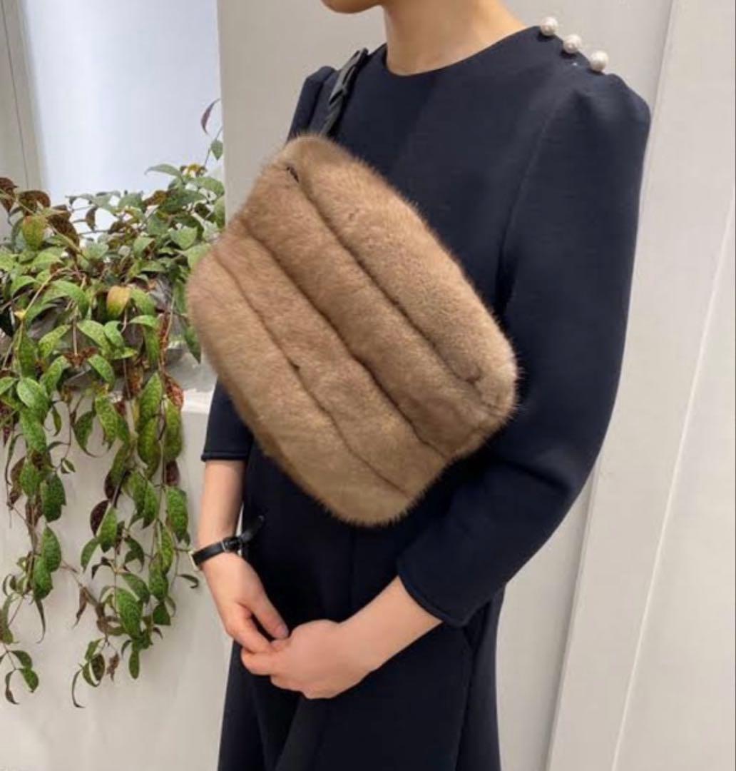 レア　LUDLOW ラドロー　ミンクファー　ボディバッグ