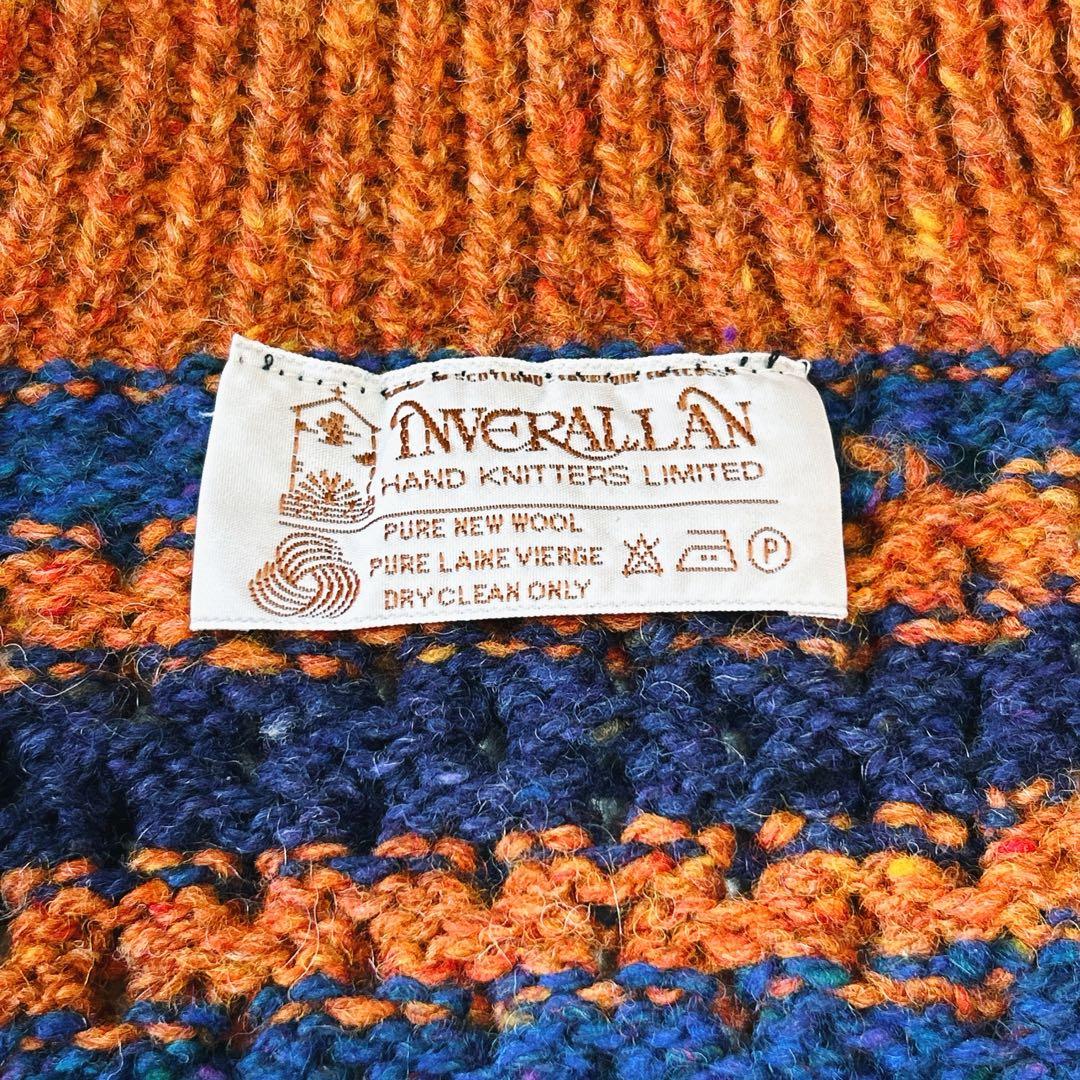 インバーアラン★未使用タグ付★3Aランバーカーディガン★未使用タグ付★3A