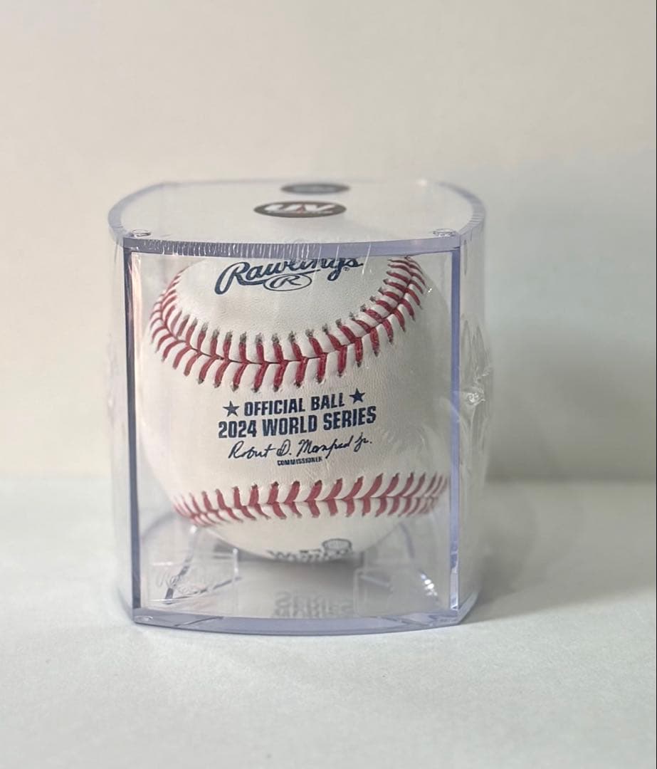 2024 ワールシリーズ 試合球 ケース入り 新品未開封