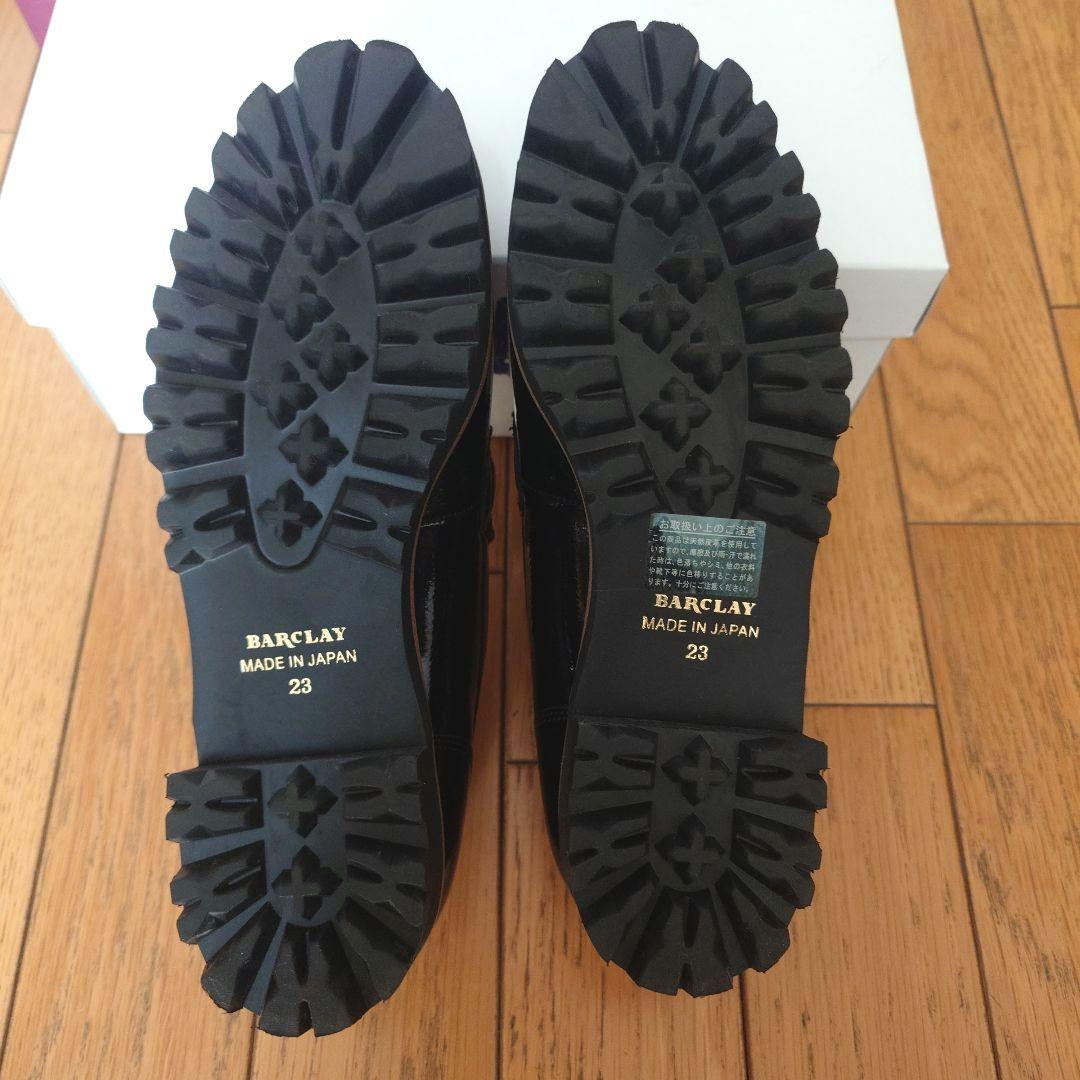 ★美品★バークレー　タッセル　ローファー　黒　23cm