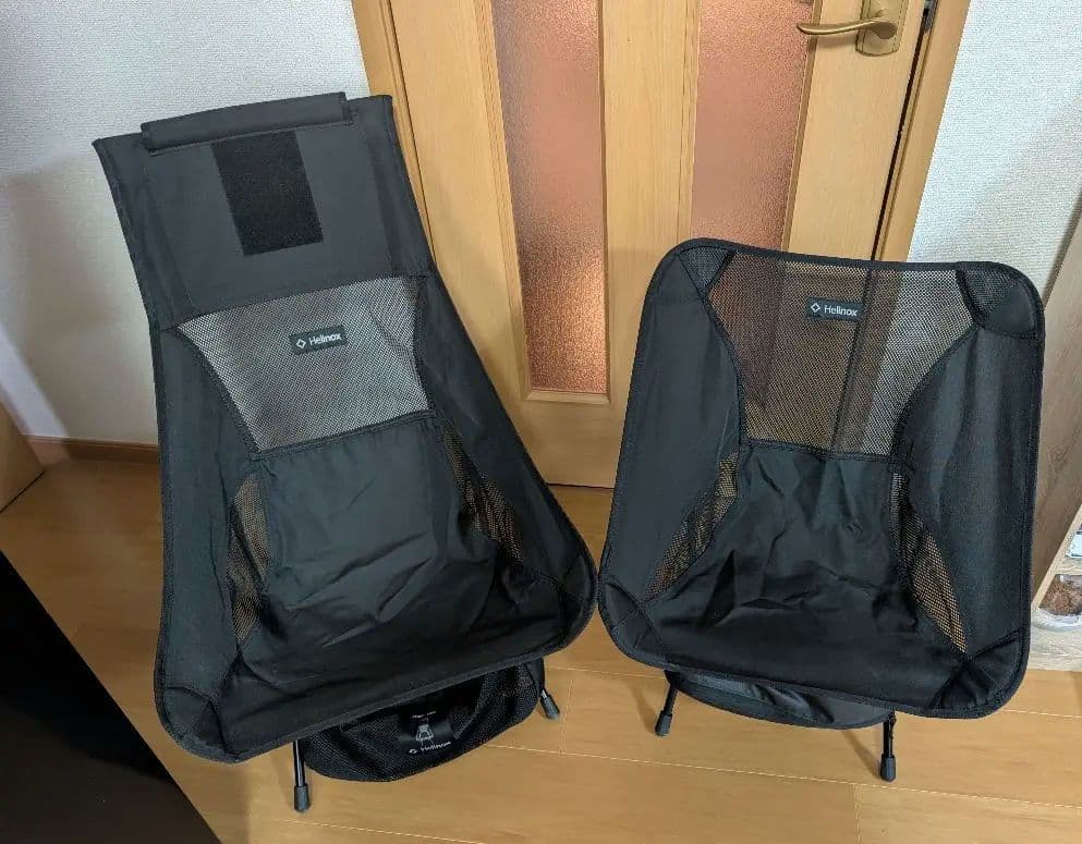 Helinox　ヘリノックス ブラック　２点セット