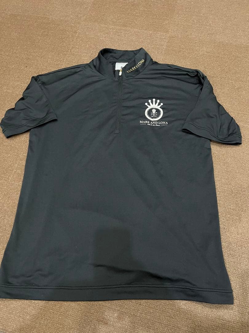 MARK & LONA メンズシャツ 46 ブラック