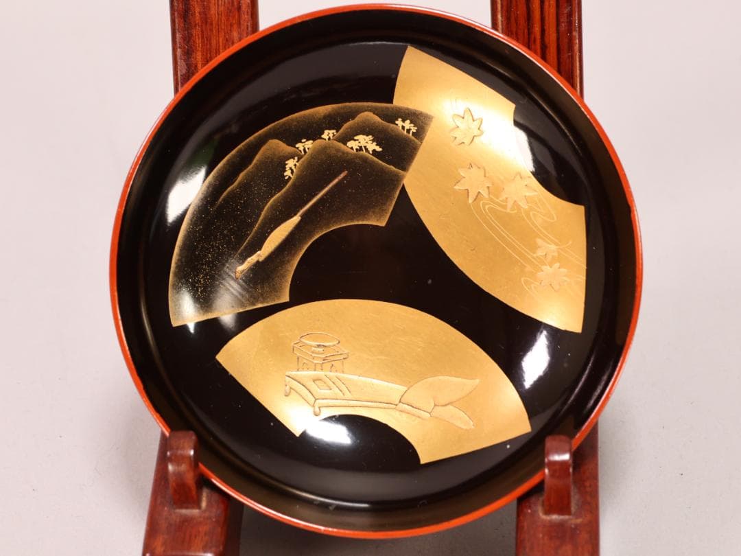 BK438　金蒔絵　コレクション　蓋　11枚　輪島　加賀